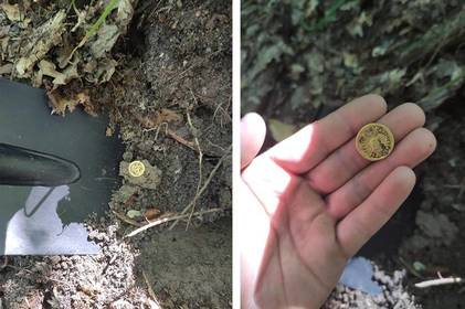 На Вінниччині виявили золоту римську монету часів гунського нашестя: подробиці