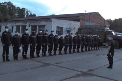 Вінницькі рятувальники вирушили на Схід розміновувати звільнені території