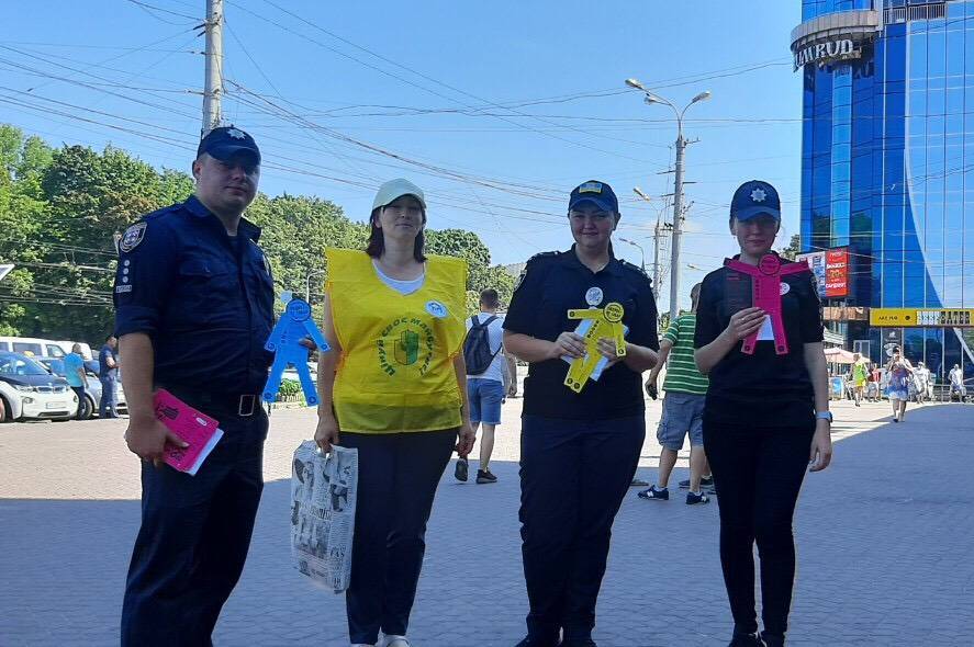 У Вінниці до Всесвітнього дня протидії торгівлі людьми провели інформаційну акцію