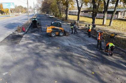 Паркувальний майданчик на Київській майже завершений
