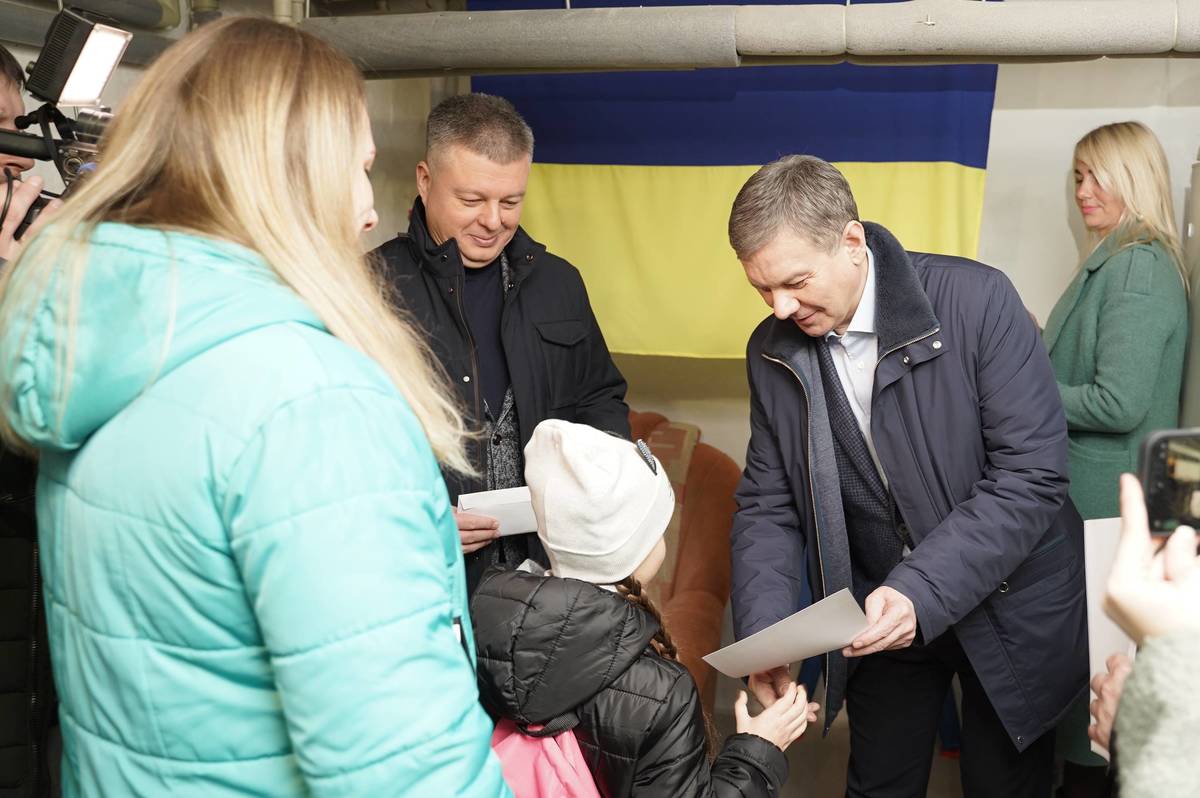 Моргунов відзначив уповноважених по будинках та голів ОСББ за облаштовані укриття та пункти обігріву