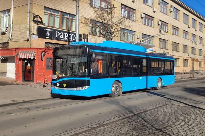 На вулицях Вінниці вперше побачили тролейбус Solaris Trollino