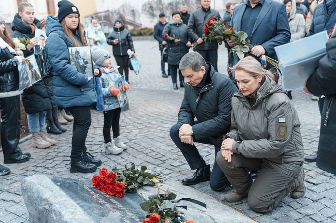 У Вінниці вшанували пам'ять загиблих у російсько-українській війні