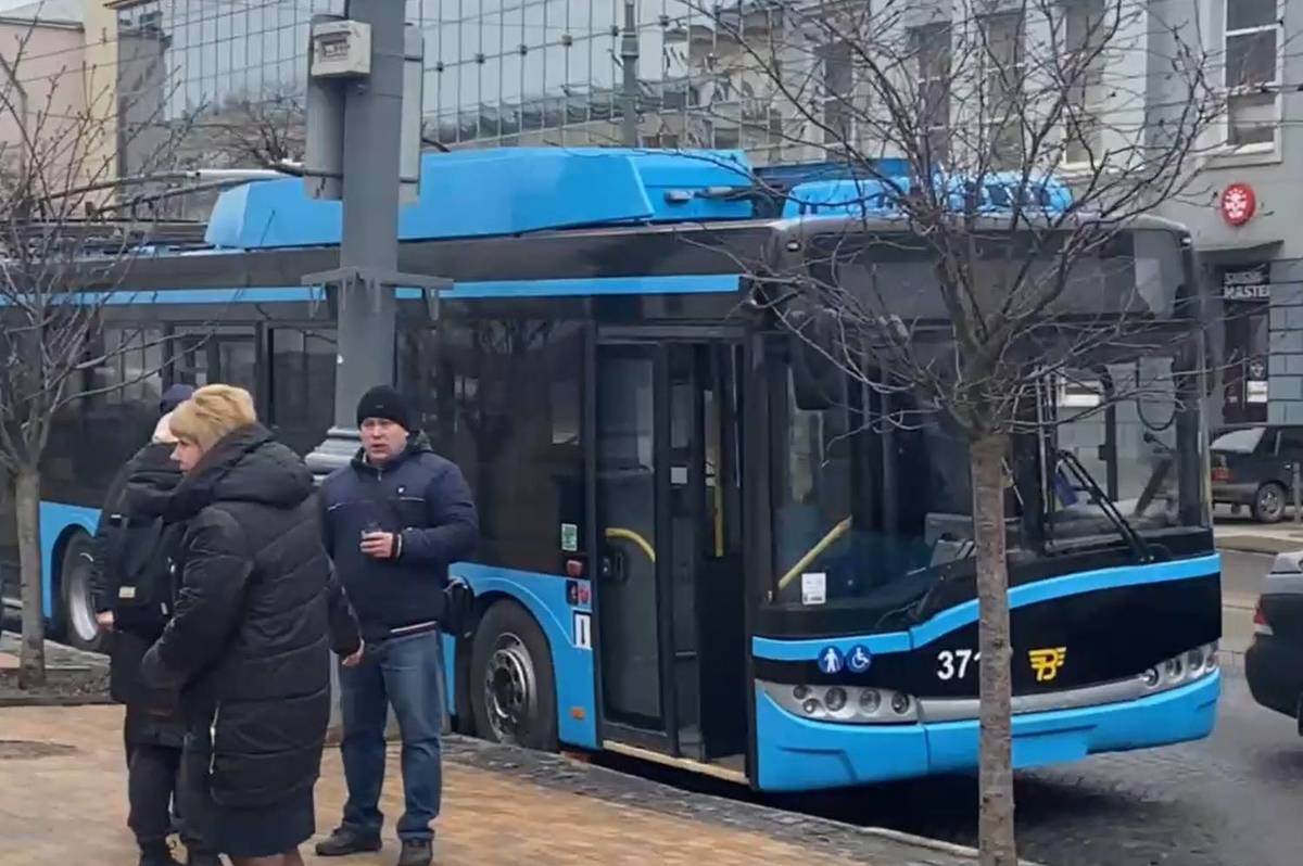 У Вінниці на маршрути виходять 10 тролейбусів "Solaris Trollino"