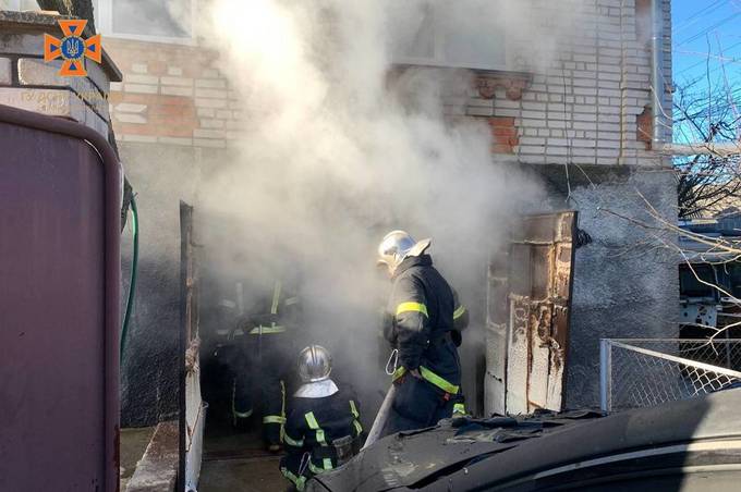 У Вінниці сталася пожежа на Старому місті