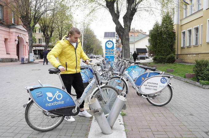 Сезон прокату NextBike розпочався у Вінниці