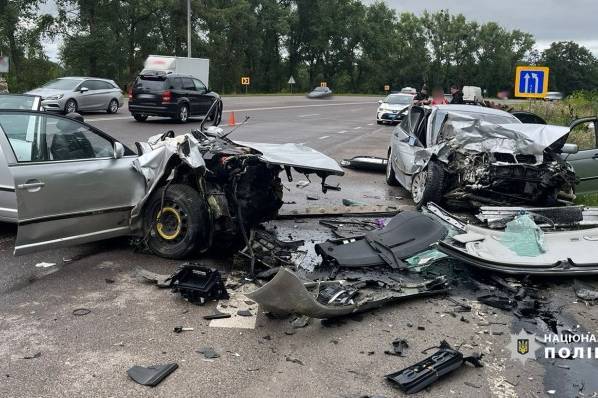 На Вінниччині в ДТП травмувалось п’ятеро людей