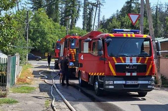 В мікрорайоні Корея у Вінниці сталася пожежа