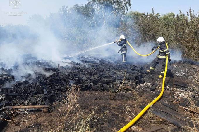 За добу 25 гектарів родючого ґрунту вигоріло на Вінниччині 