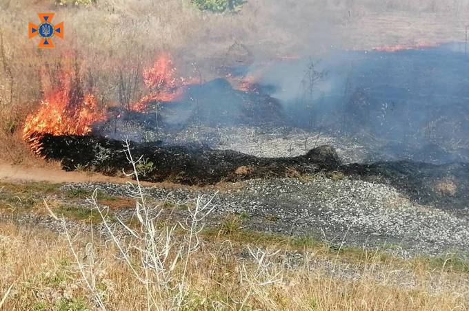 Рятувальники вкотре закликають людей не провокувати пожежі: минулої доби на території Вінницької області сталося 8 загорянь