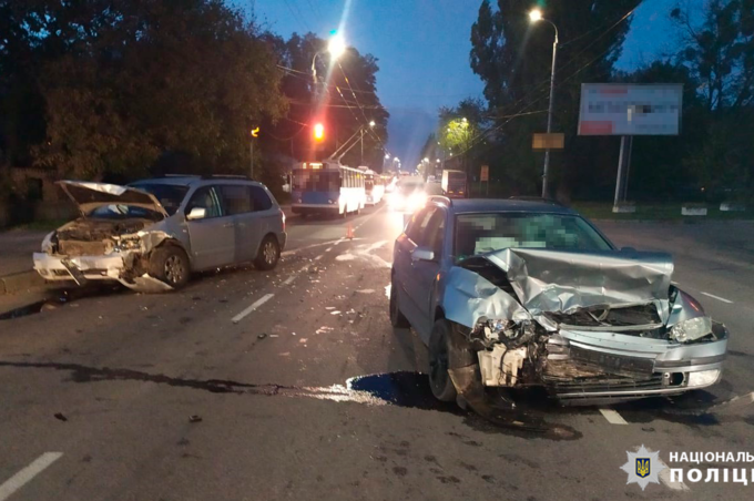 На Вінниччині трапилися чотири ДТП:  шестеро постраждалих, з них двоє дітей