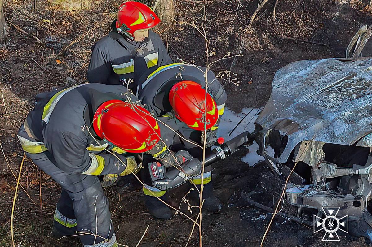 На Вінниччині надзвичайники ліквідували наслідки ДТП