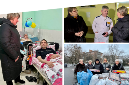 Вінницький Терцентр та департамент соцполітики об'єднали зусилля заради військових: воїнів привітали зі святом