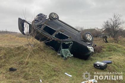У двох ДТП на Вінниччині травмувалося троє людей