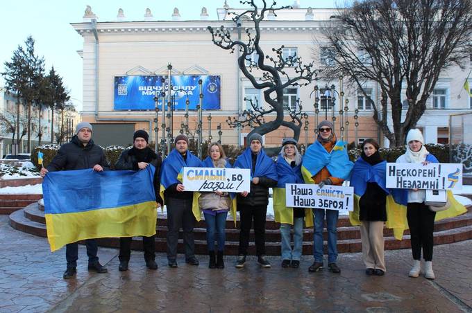 У Вінниці провели акцію «Живий ланцюг єднання»