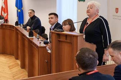 Галина Обливач повідомила про підсумки та досягнення Деснянського округу за 2023 рік Галина Обливач повідомила про підсумки та досягнення Деснянського округу за 2023 рік