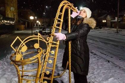 Вражаючий Тульчин! Гігантські саксофон, контрабас, рояль, гітара і акордеон чекають всіх!