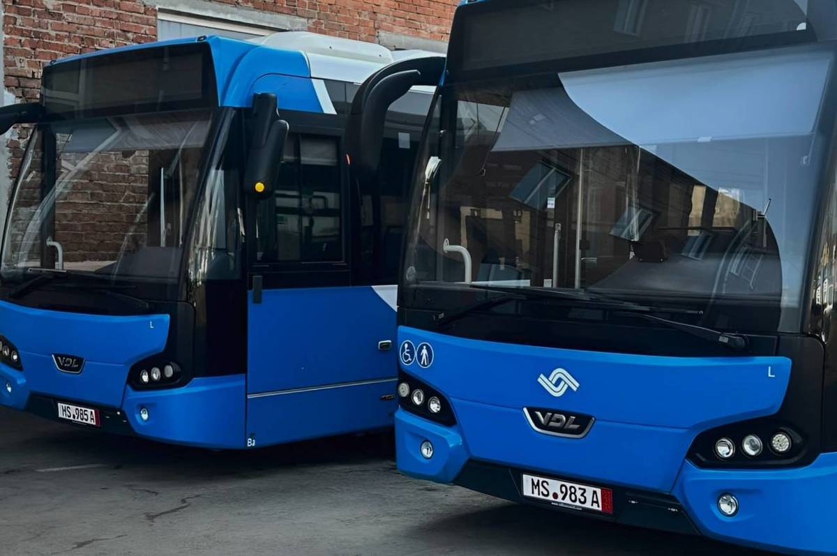 Автопарк Вінницької транспортної компанії поповнили два автобуси VDL Citea