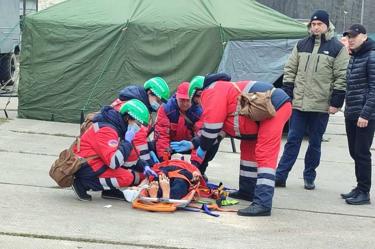 На Вінниччині відбулися навчання з питань захисту цивільного населення у разі екстрених ситуацій (фото)