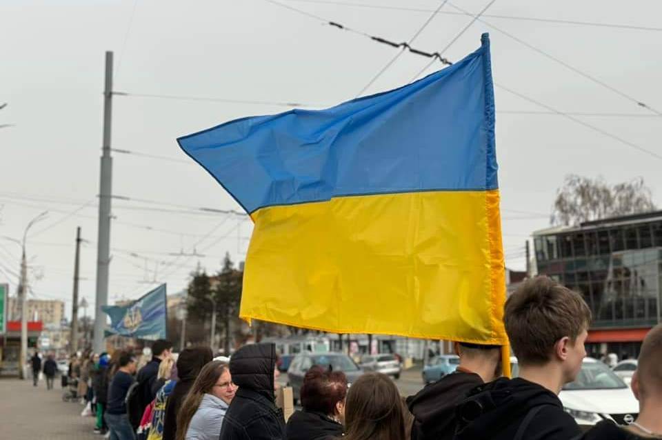 «Не мовчи! Будь голосом полонених». У Вінниці відбулася акція на підтримку українських полонених