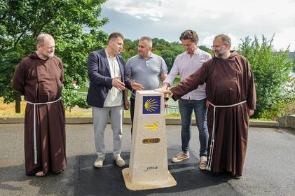 Найсхідніший в Європі вказівник Camino de Santiago відкрили у Вінниці