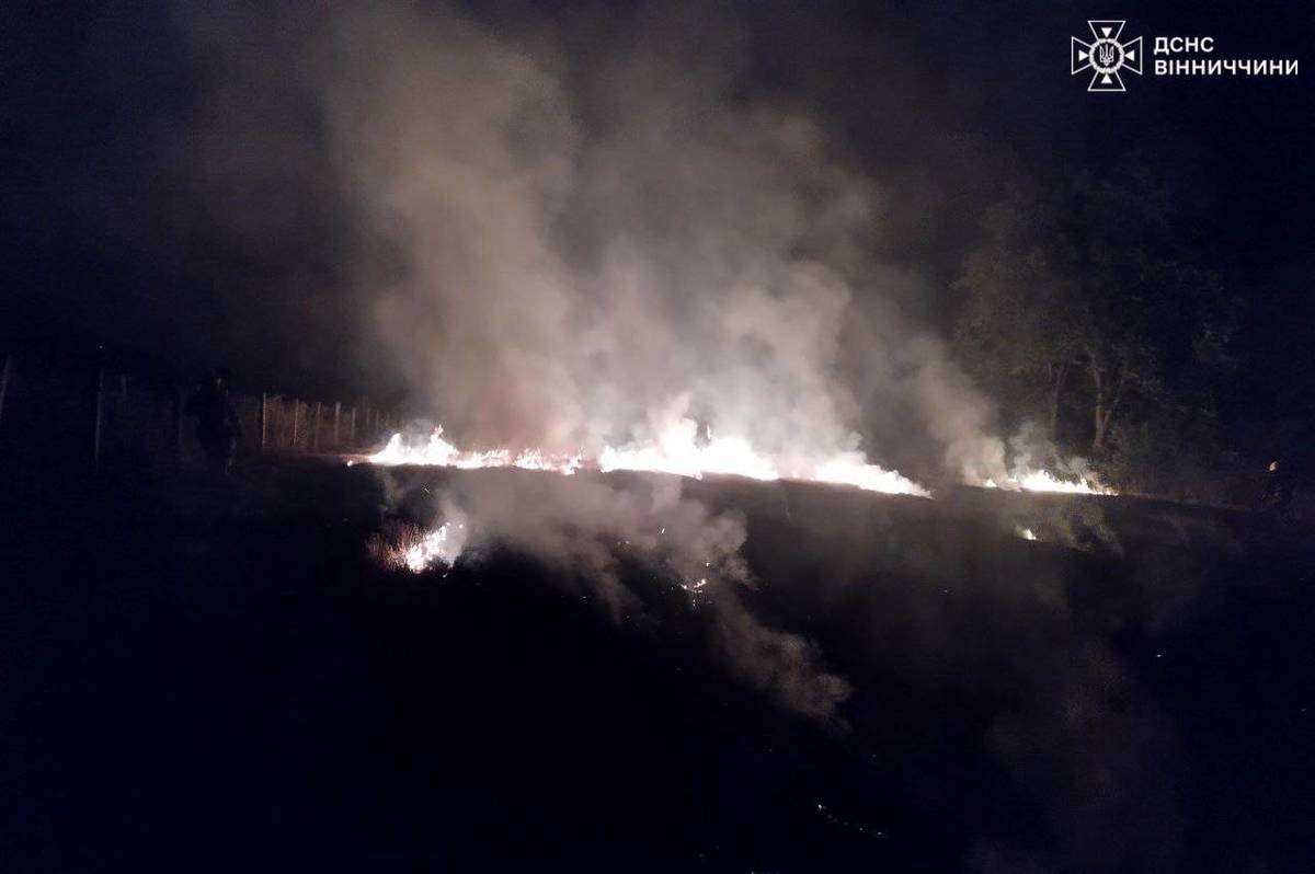 Протягом минулої доби рятувальники Вінниччини ліквідували 16 пожеж: причина загорянь