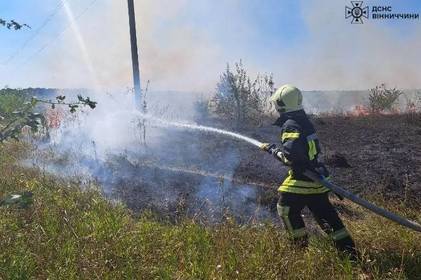 Пожежі на Вінниччині 18 серпня: що відомо