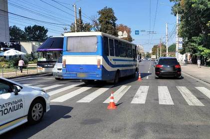 У Вінниці сталось ДТП за участю пасажирського автобусу: є постраждалі