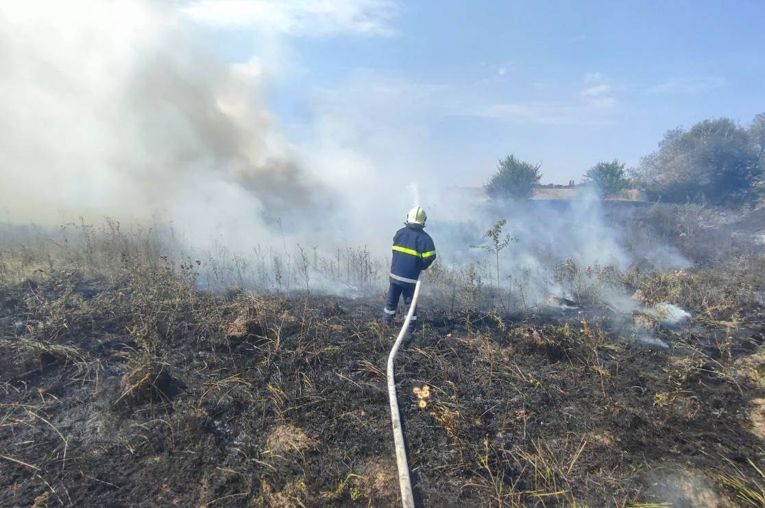 Не вщухають пожежі на Вінниччині: рятувальники ліквідували понад 30 займань за добу