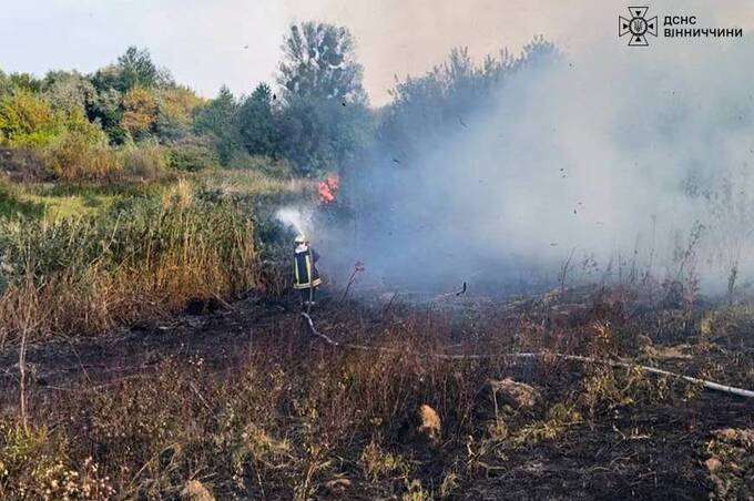 На Вінниччині в пожежі загинув чоловік: скільки займань сталось за добу