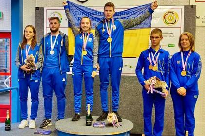 Вінничанин Леонід Левченко здобув чотири медалі на чемпіонаті Європи зі стрільби