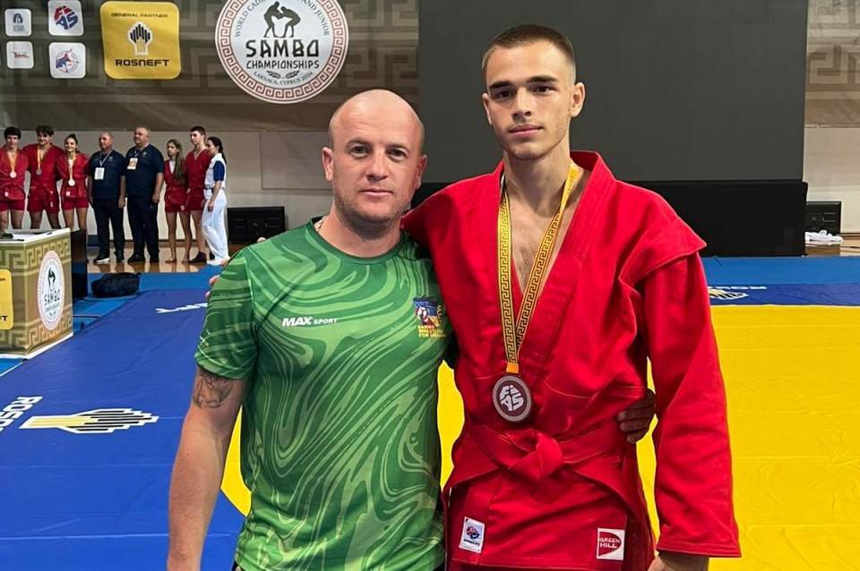 Вінничанин Антон Додон виборов «бронзу» чемпіонату світу з боротьби самбо