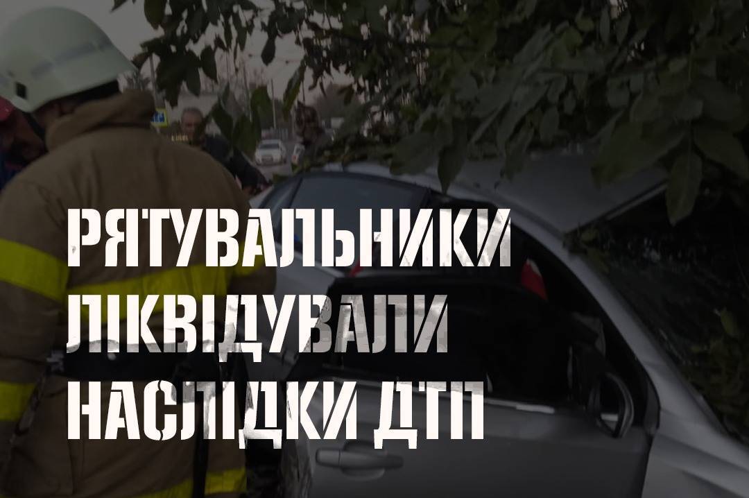 На Вінниччині жінку заблокувало в автомобілі після зіткнення з деревом: подробиці ДТП