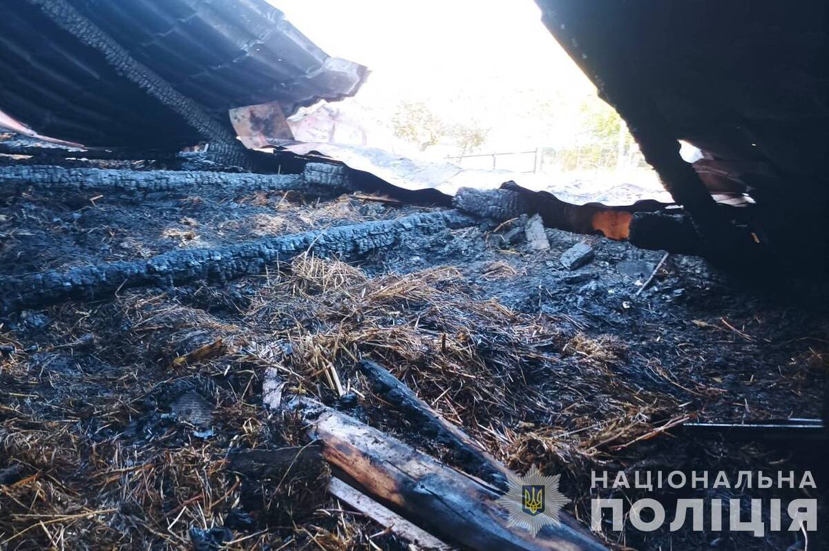 На Вінниччині чоловік підпалив будинок колишньої дружини, бо та відмовилася дати грошей