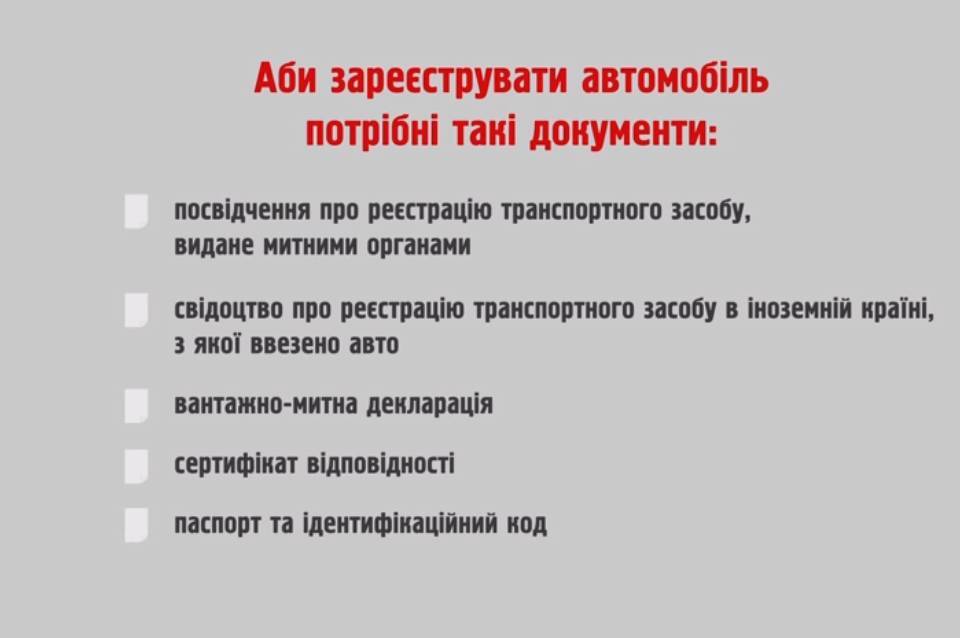 До кінця пільгового періоду розмитнення "євроблях" залишився майже місяць