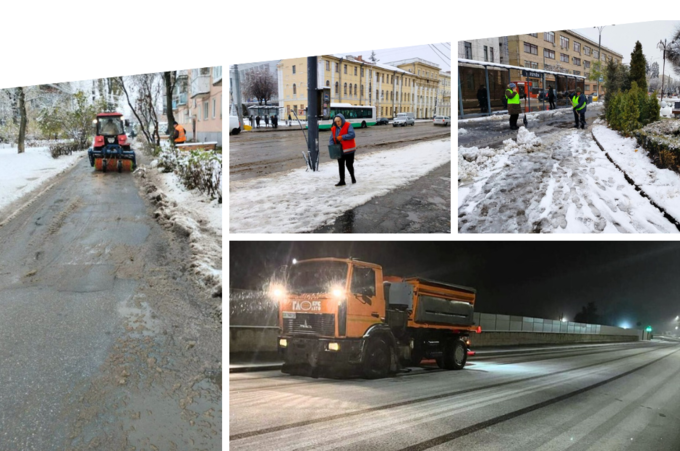 Майже півсотні одиниць техніки залучили до прибирання Вінниці від снігу