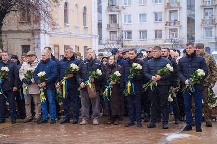 У Вінниці вшанували полеглих Героїв Небесної Сотні та російсько-української війни