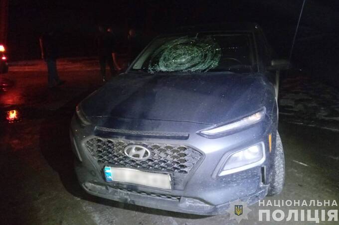 Поблизу Вінниці підліток потрапив під колеса автомобіля Hyundai 