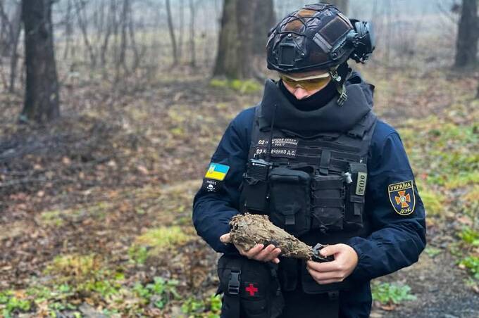 На Вінниччині знищили мінометну міну часів Другої світової війни 