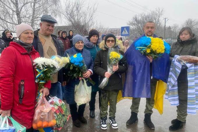 На Вінниччині з почестями зустріли Олександра Балаховського, який був у полоні 993 дні