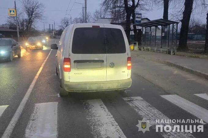 У Вінниці водій збив пішохода на нерегульованому переході: поліція розслідує обставини