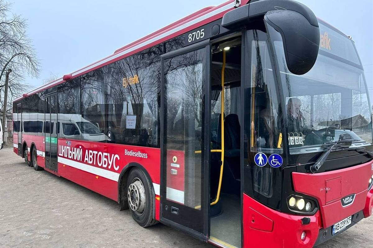 У Жмеринці курсуватиме безкоштовний шкільний автобус для учнів та дошкільнят