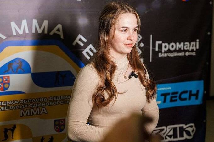 Вінничанка перемогла у фіналі Чемпіонату Європи зі змішаних єдиноборств ММА серед молоді