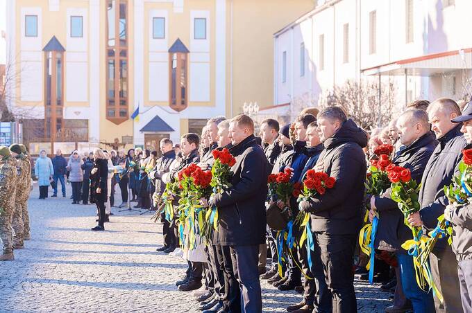 У Вінниці вшанували пам’ять військових та цивільних, які загинули внаслідок агресії росії