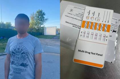 Водій вантажівки без прав та під наркотою попався вінницьким патрульним Водій вантажівки без прав та під наркотою попався вінницьким патрульним