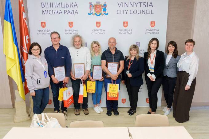 Волонтери з міста-побратима Нансі відвідали Вінницю: подяка за підтримку місцевих лікарень