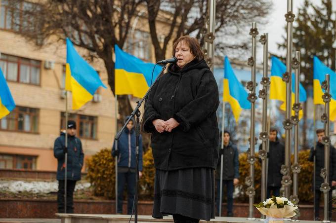 Зою Кузьменко, мати Героя Небесної Сотні Максима Шимка, нагороджено орденом княгині Ольги ІІІ ступеня