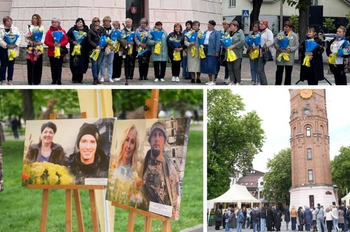 «Серце матері воїна»: у Вінниці пройшла фотовиставка, присвячена матерям загиблих Героїв



