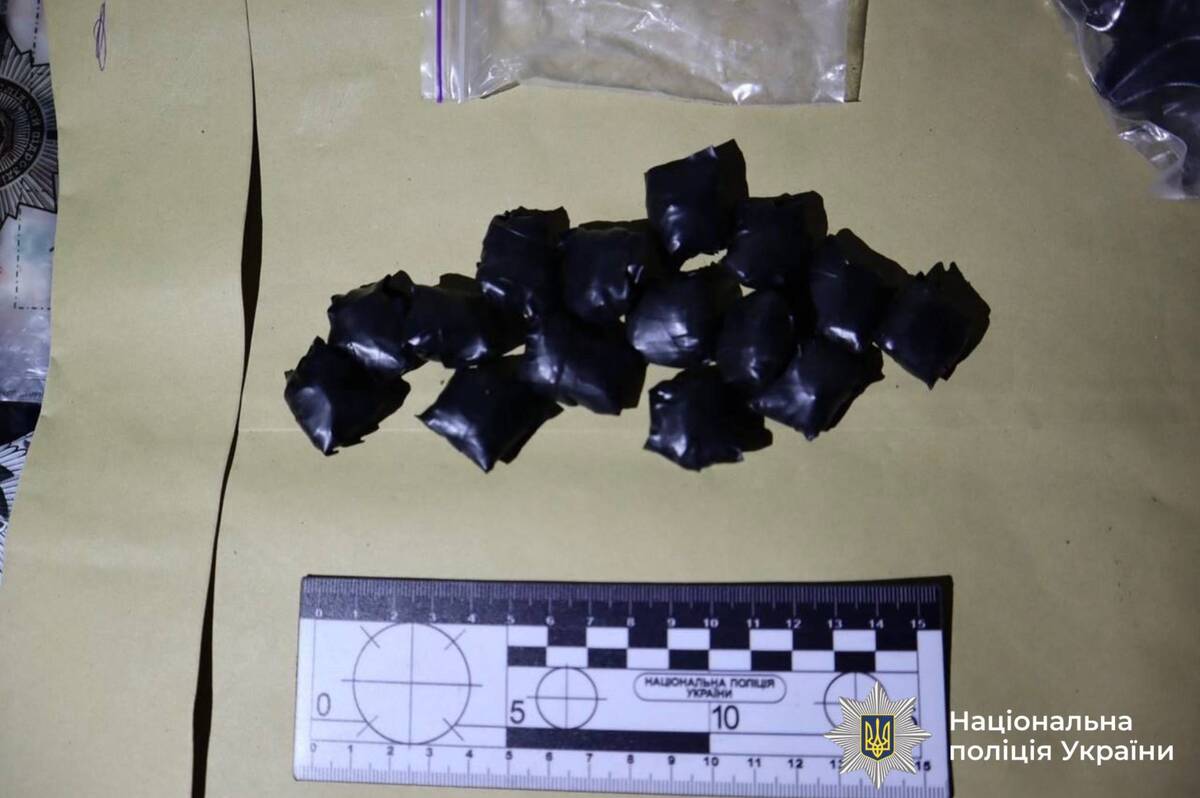 У Вінниці затримали 19-річного хлопця, який розкладав «закладки» з канабісом (фото)