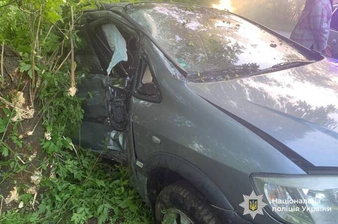 На Вінниччині легковик врізався в дерево: постраждала пасажирка